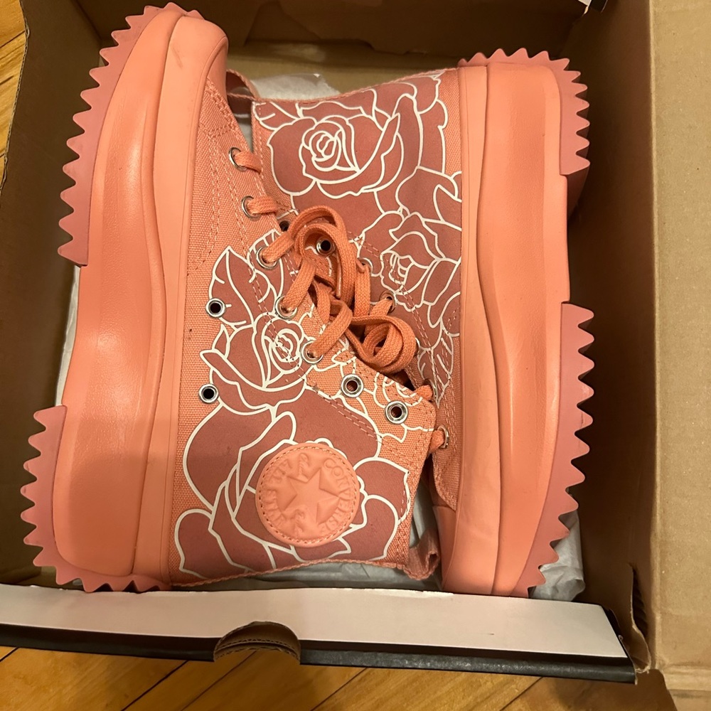 Converse sneaker boots, worn once